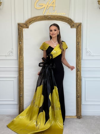 Rochii lungi - Rochie Fadellia Black