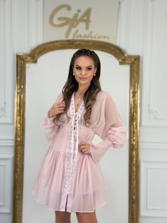 Rochii de zi - Rochie Fallay Pink