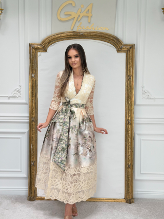 Rochii - Rochie Falleza Beige