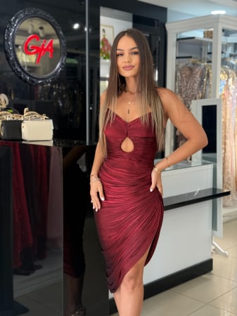 Rochii de seara - Rochie Felleza Bordo