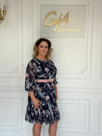 Rochii de zi - Rochie Flower Nelly