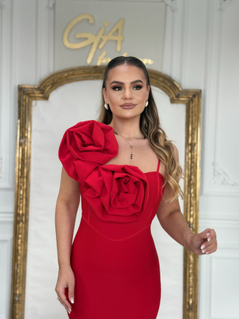 Rochie Gallia Red [4]