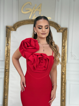 Rochii elegante - Rochie Gallia Red