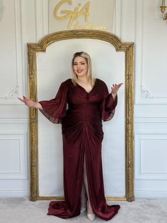 Marimi Mari - Rochie Gelly Bordo
