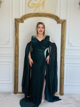 Marimi Mari - Rochie Glamy Turcoaz