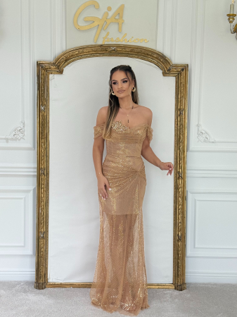 Rochie Gold Essemia [9]