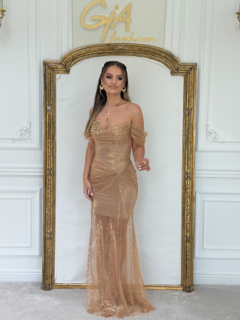 Rochie Gold Essemia [8]