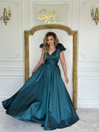 Rochii elegante - Rochie Green Tidena