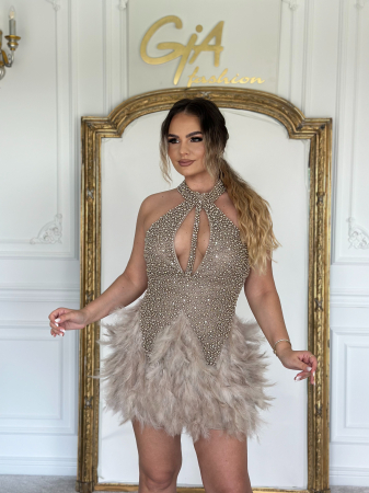 Promotii - Rochie Itassy Bej