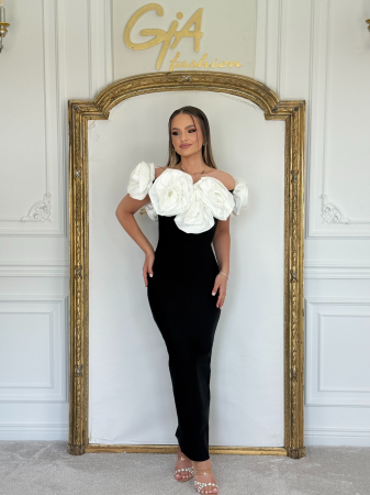 Rochie Kallea  BLACK&WHITE [2]
