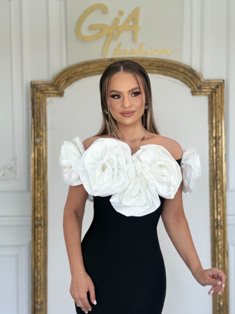 Rochie Kallea  BLACK&WHITE [1]