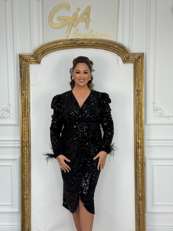 Rochii elegante - Rochie Kareza Black