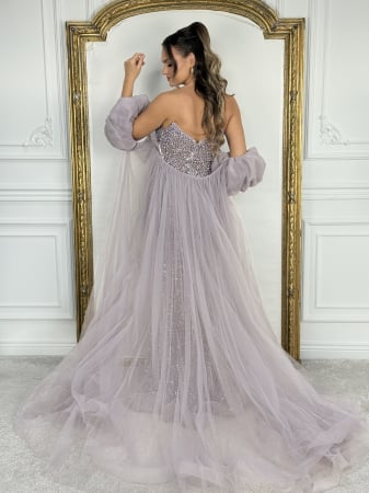 Rochie Karinea cu trenă detașabilă [6]