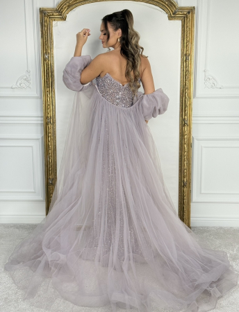 Rochie Karinea cu trenă detașabilă [3]