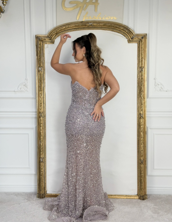 Rochie Karinea cu trenă detașabilă [6]