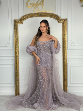 Rochie Karinea cu trenă detașabilă [2]