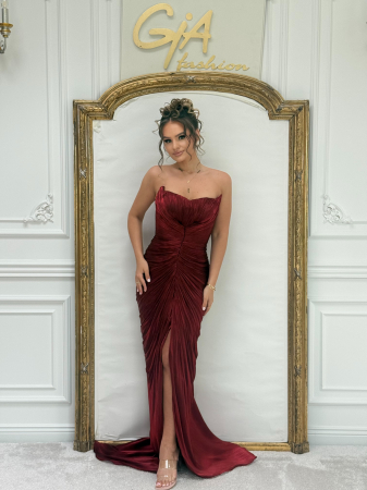 Rochii lungi - Rochie Karise Bordo