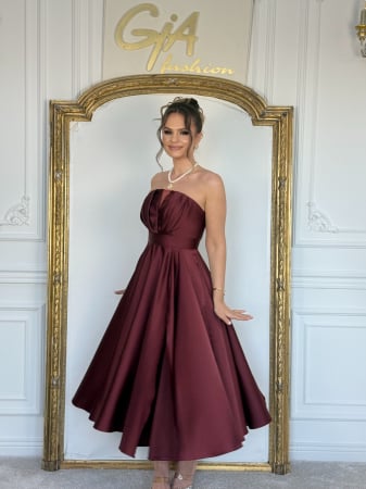 Rochii de seara - Rochie Kariza Bordo