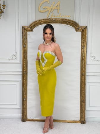 Rochii lungi - Rochie Kariza Green