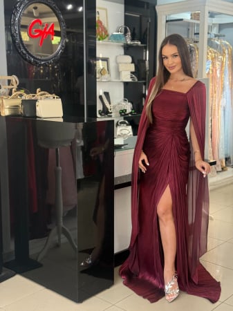Rochii de seara - Rochie Kaseva Bordo