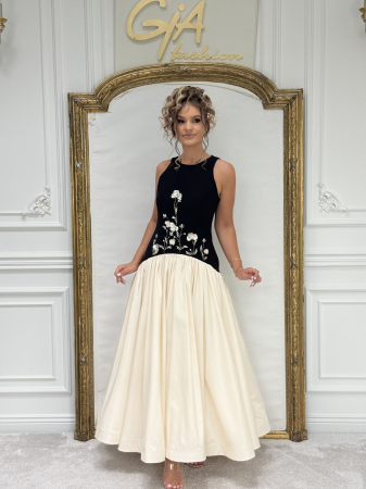 Rochii - Rochie Katrinne Crem