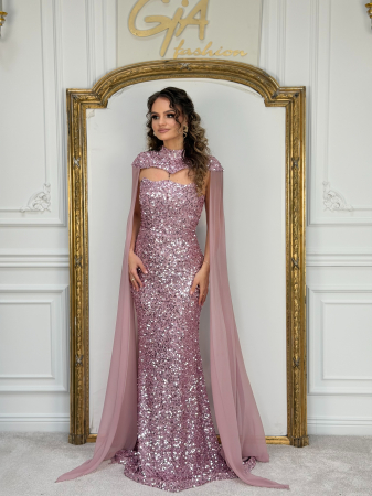 Rochii de seara - Rochie Kazella Pink