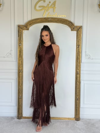Rochii - Rochie Kazia Brown