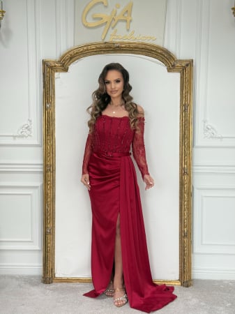 Rochii - Rochie Kerenia Bordo