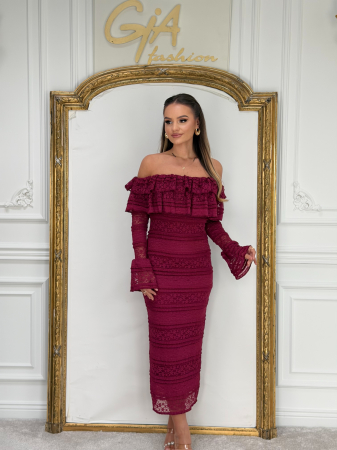 Rochie Kessela Bordo [5]