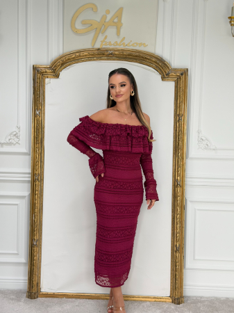 Rochie Kessela Bordo [6]
