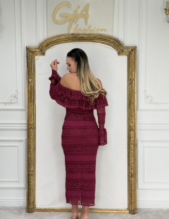 Rochie Kessela Bordo [7]