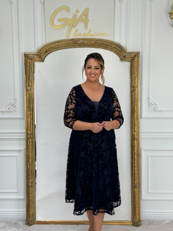 Marimi Mari - Rochie Lamery Blue