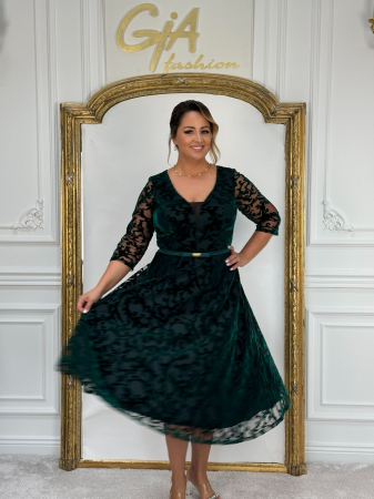 Marimi Mari - Rochie Lamery Green