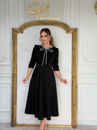 Rochii de zi - Rochie Lariss Black