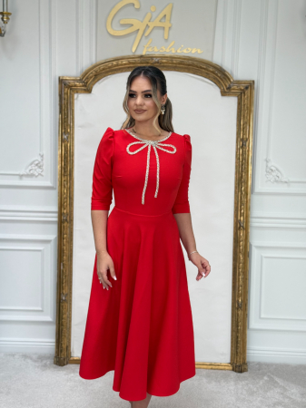 Rochii elegante - Rochie Lariss Red