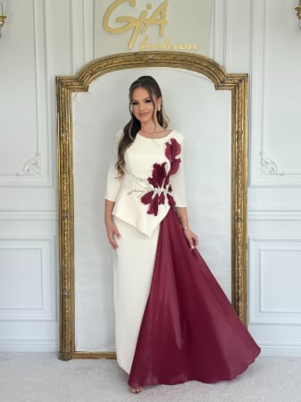 Rochii - Rochie Larra Crem