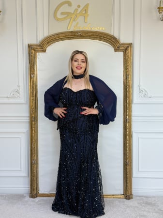Noutati - Rochie Lerisy Blue