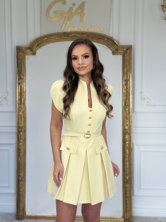 Rochii de zi - Rochie Lillisa Yellow