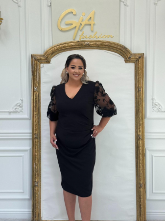 Marimi Mari - Rochie Livessy BLACK