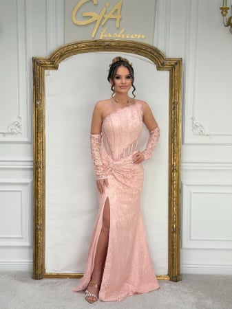 Rochii lungi - Rochie Lorinne Pink