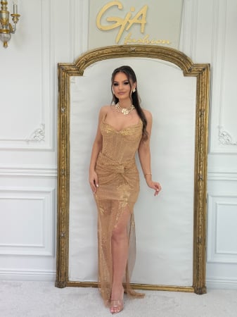 Rochii - Rochie Lovessia Gold