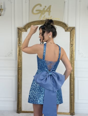 Rochii de seara - Rochie Maddia Blue