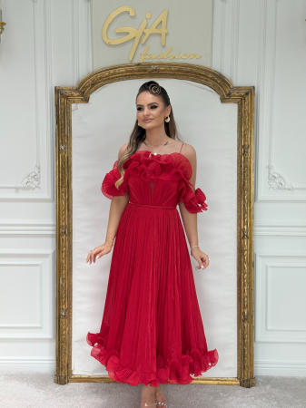 Rochii de seara - Rochie Mallace Red