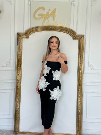 Rochie Mallesa BLACK&WHITE [2]