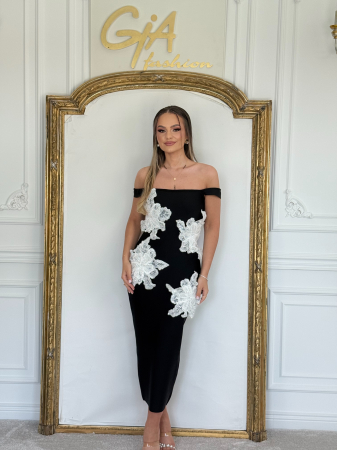 Rochie Mallesa BLACK&WHITE [3]