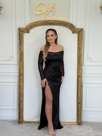 Rochii lungi - Rochie Mallia BLACK