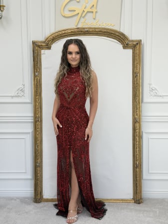 Rochii elegante - Rochie Mallia Red