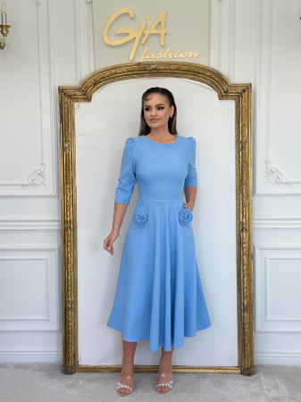 Rochie Maridy Babyblue [5]