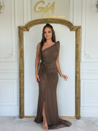 Rochii - Rochie Mereza LightBrown