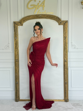 Rochii elegante - Rochie Mereza Red
